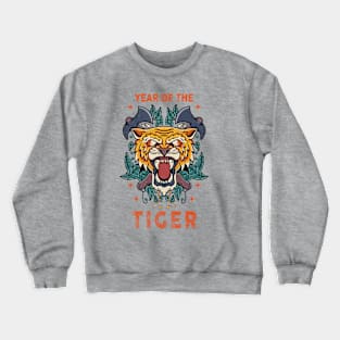 Happy Chinese New Year 2022 Year of the Tiger Horoscope Crewneck Sweatshirt